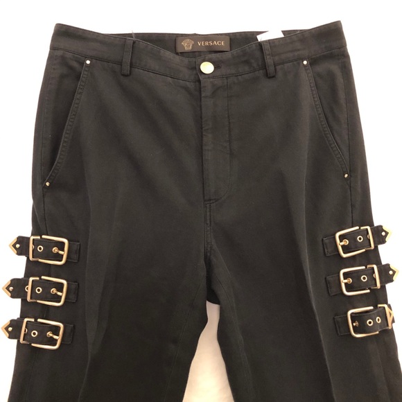 COPY - FINAL $ DROP 🔥 Versace Cttn Pant w/ Buckle… - Picture 12 of 16
